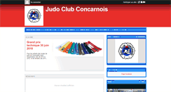 Desktop Screenshot of judo-club-concarnois.net